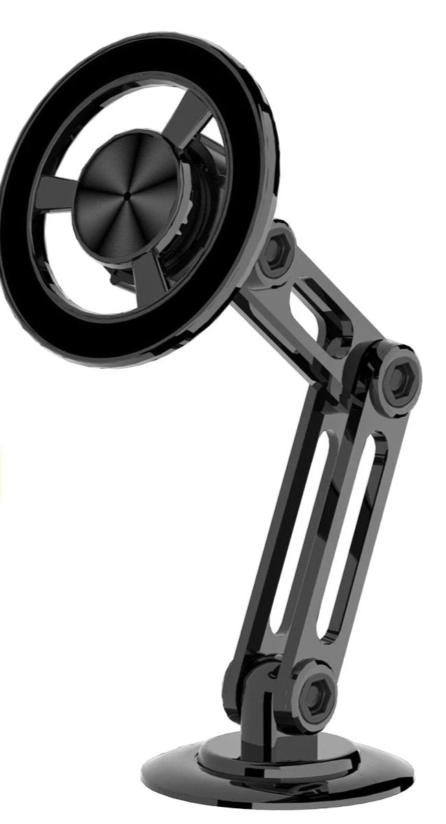 Mcgillon Magsafe 720 Rotate Metal Magnetic Car Phone Holder Foldable Phone Stand Air Vent Magnet Mount GPS Support for All Phone