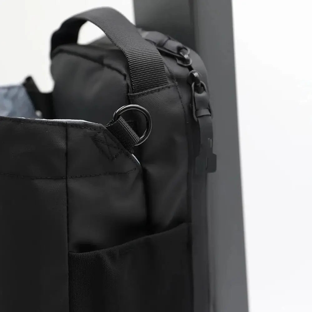 Large Capacity Magnetic Water Bottle Bag Multi-Pocket Portable Gym Specific Water Cup Holder Crossbody Magnet Gym Bag