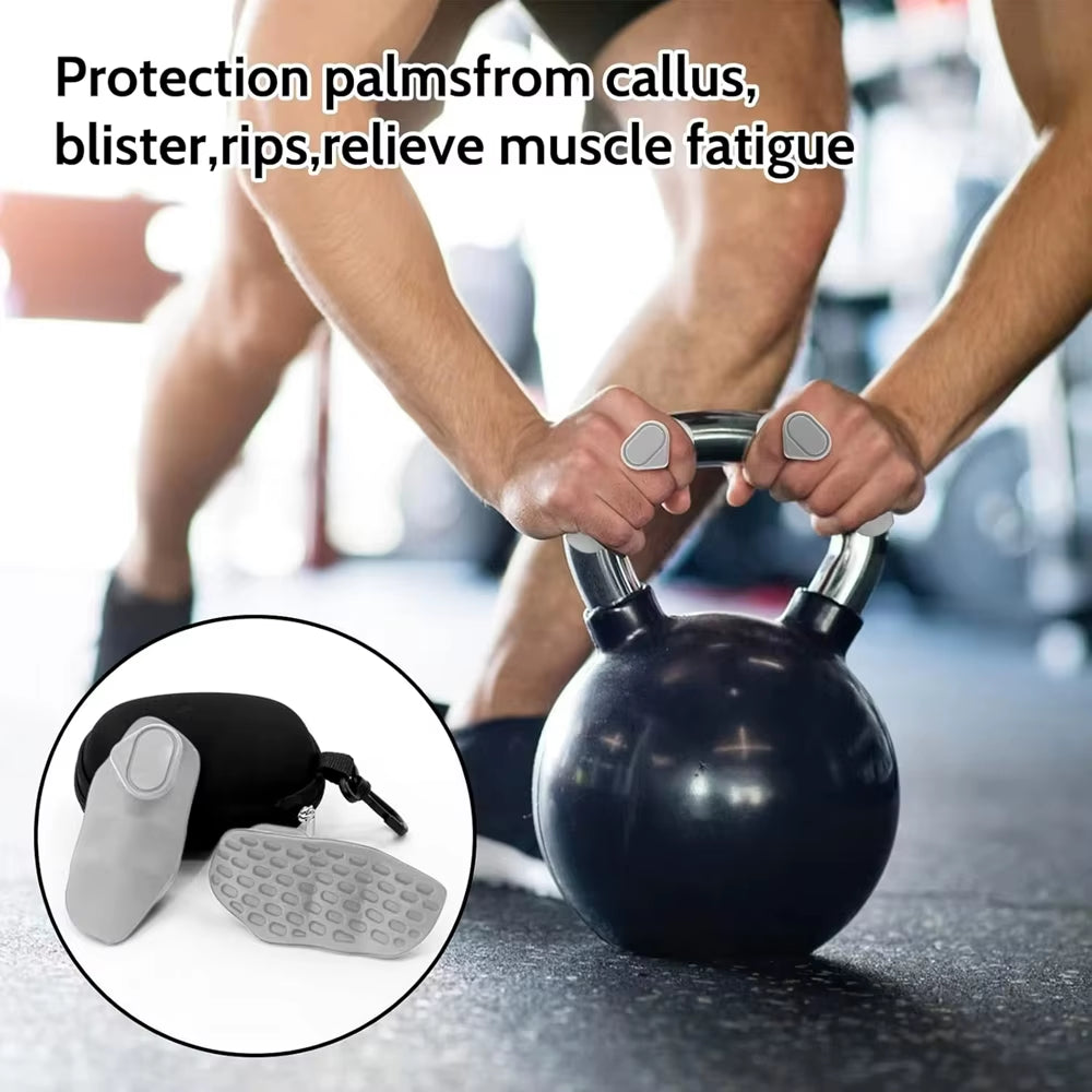 Gym Gloves Grip Strengthener Silicone Palm Grips Crosstraining Palm Grip Hand Protection for Gymnastics Weightlifting Exercise