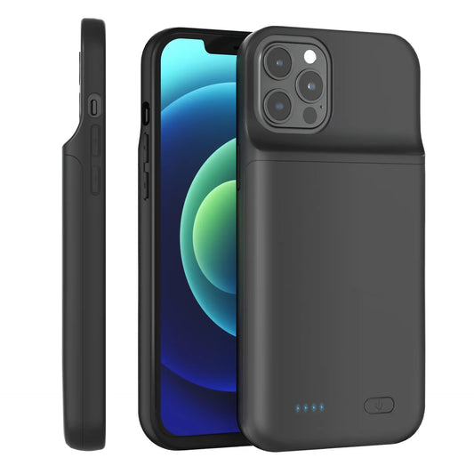 6800Mah Phone Battery Case for Iphone 16 15 14 13 12 11 X XS SE 2020 Mini Pro Max plus Portable External Backup Batteria