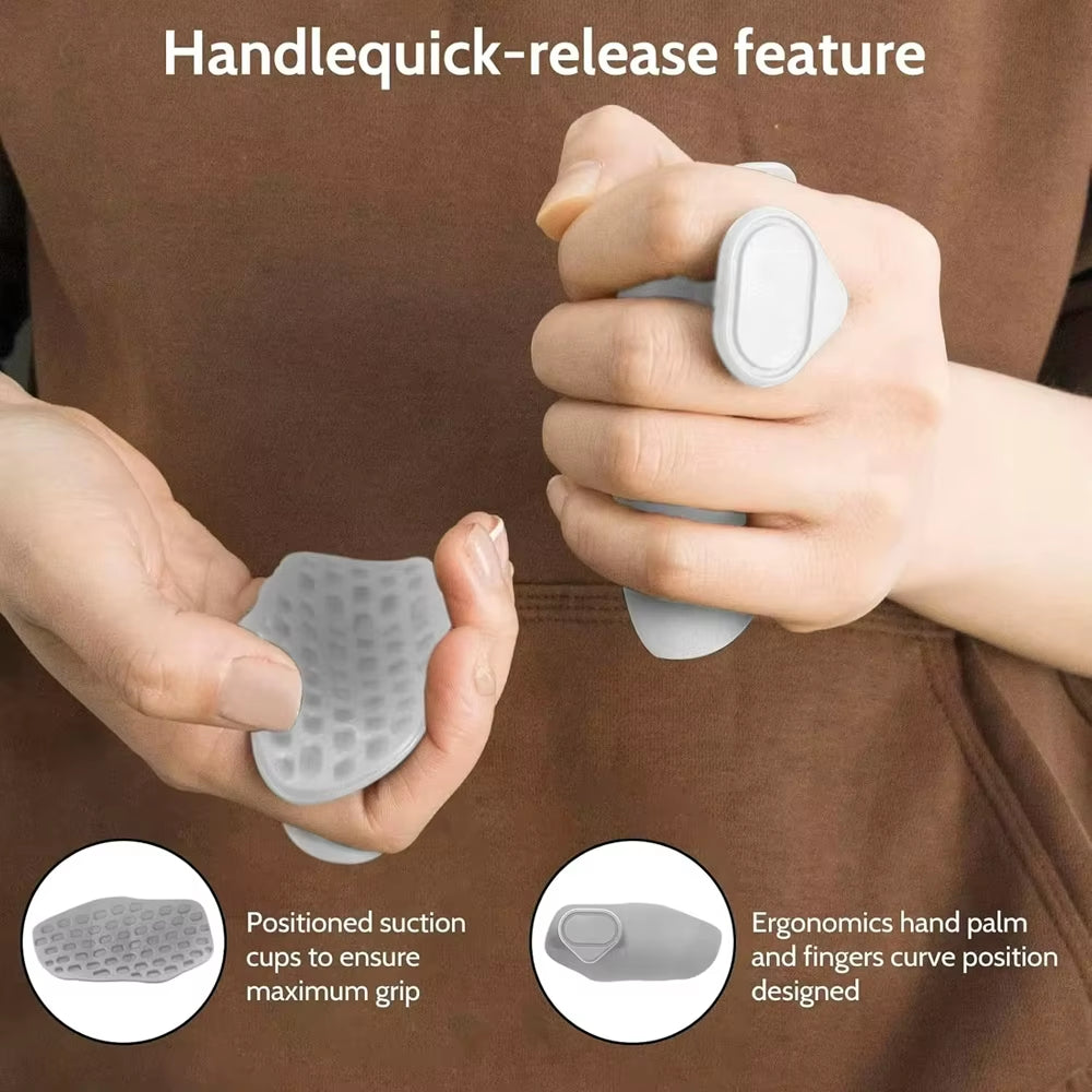 Gym Gloves Grip Strengthener Silicone Palm Grips Crosstraining Palm Grip Hand Protection for Gymnastics Weightlifting Exercise