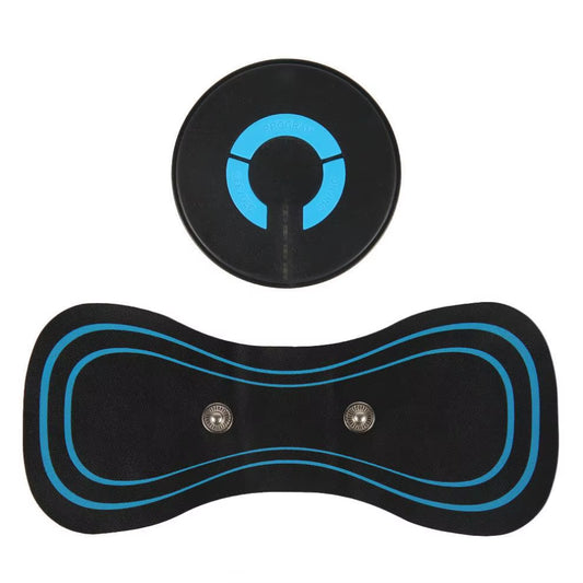 Cervical Spine Massage Sticker Battery Model Neck Massage Relaxation Relief Fatigue Massager Head Massager Easy to Carry